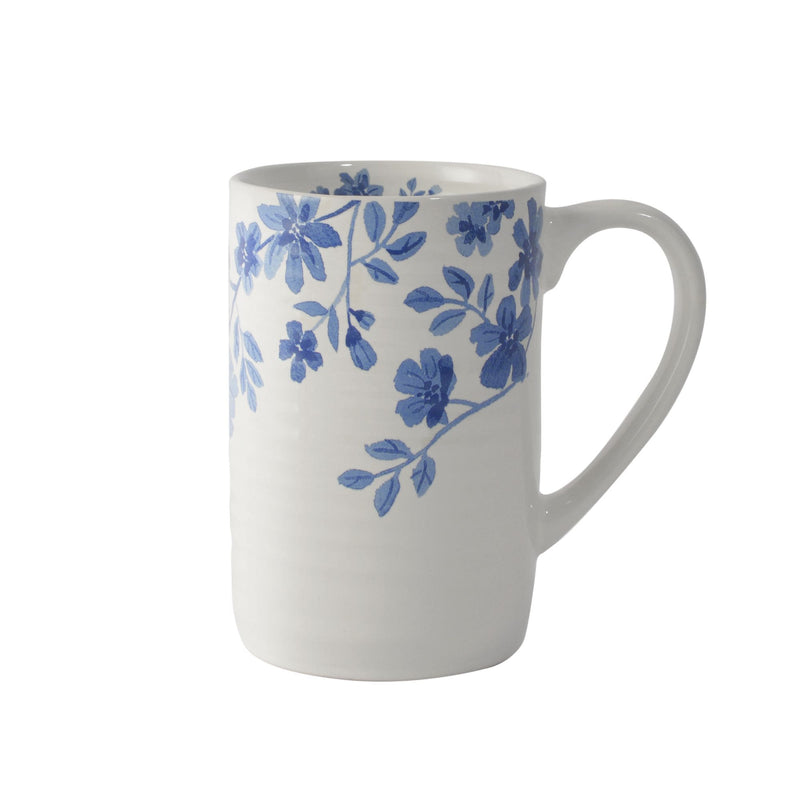 CANVAS Flower Stoneware Mug, 15-oz L3