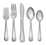 CANVAS Madison Stainless Steel Flatware Set, Serves 10, 50-pc