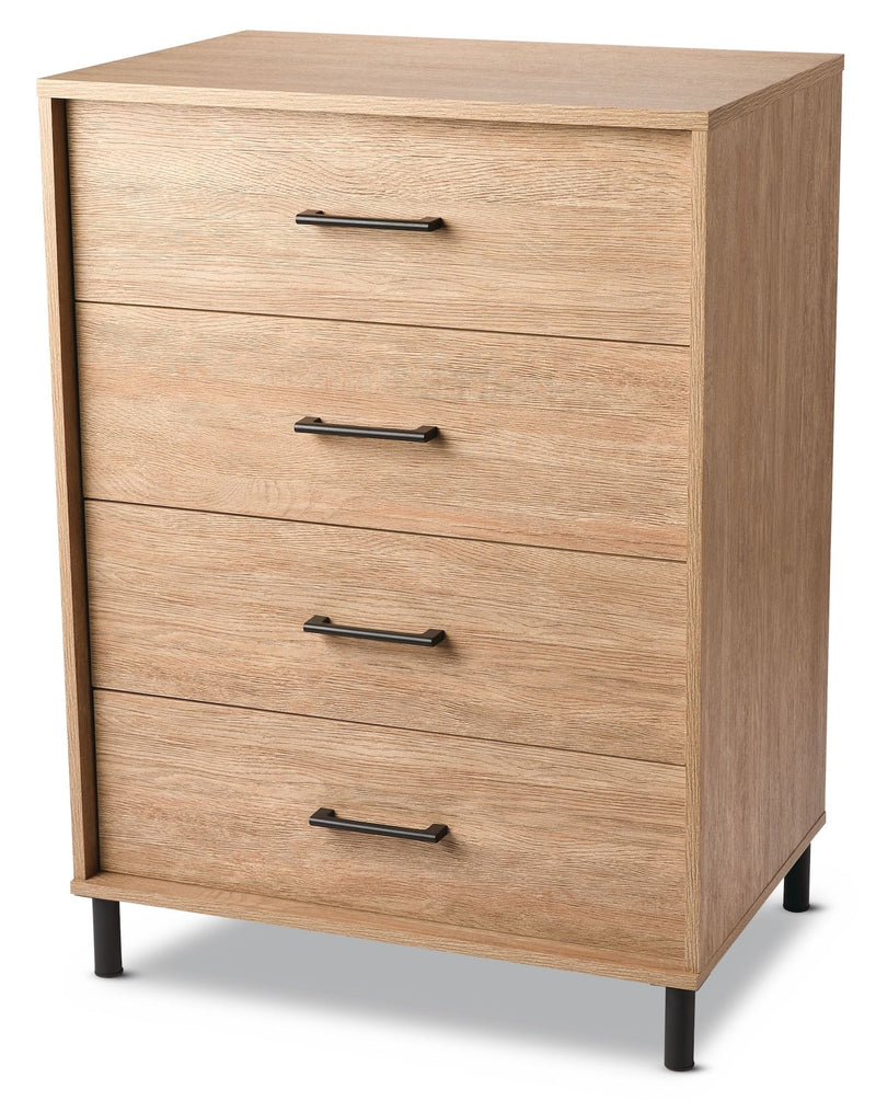 Canvas Sarnia 4-Drawer Dresser Chest, Oak N4