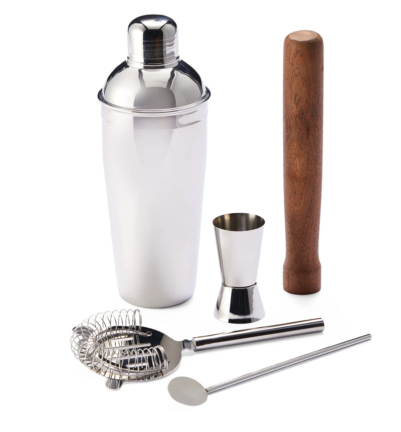 CANVAS Stainless Steel Cocktail Making Set, 5-pc V1