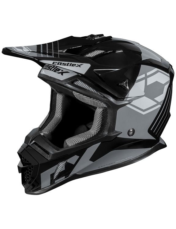 X CX200 Sector MX Helmet, Grey C5