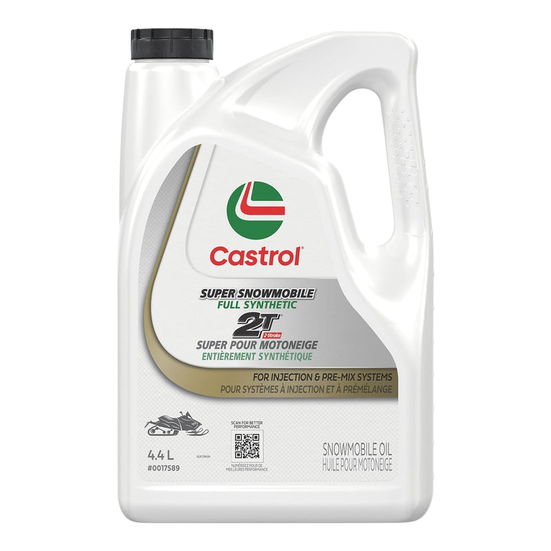 2 Stroke Snowmobile Full Synthetic Oil Jug, 4.4-L M8