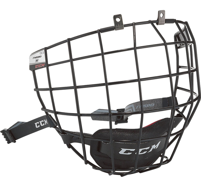 580 Senior Hockey Cage Mask, Black C5