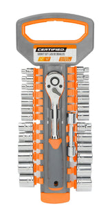 Certified Socket and Ratchet Set, 29-pc