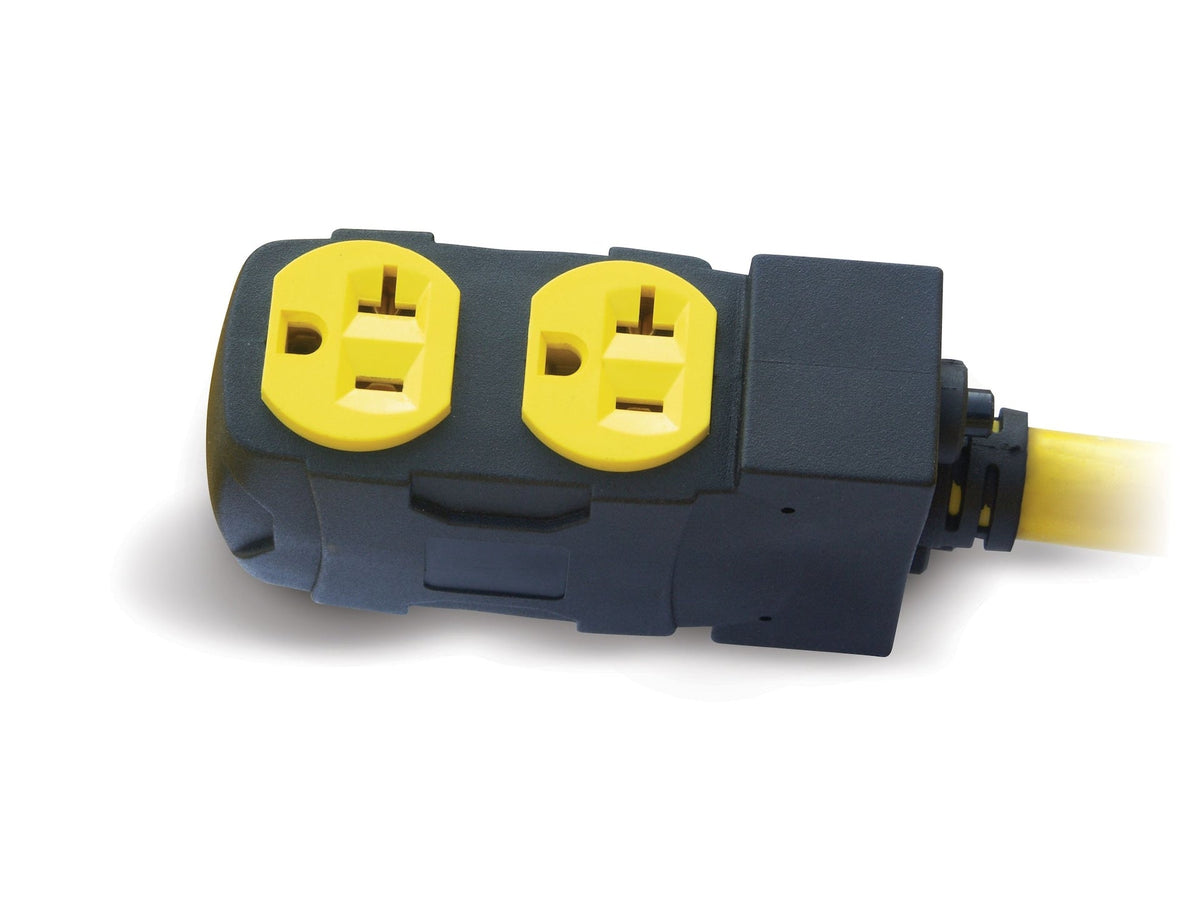 Power Equipment 30A, 250V Flat Generator Extension Cord, 25-ft