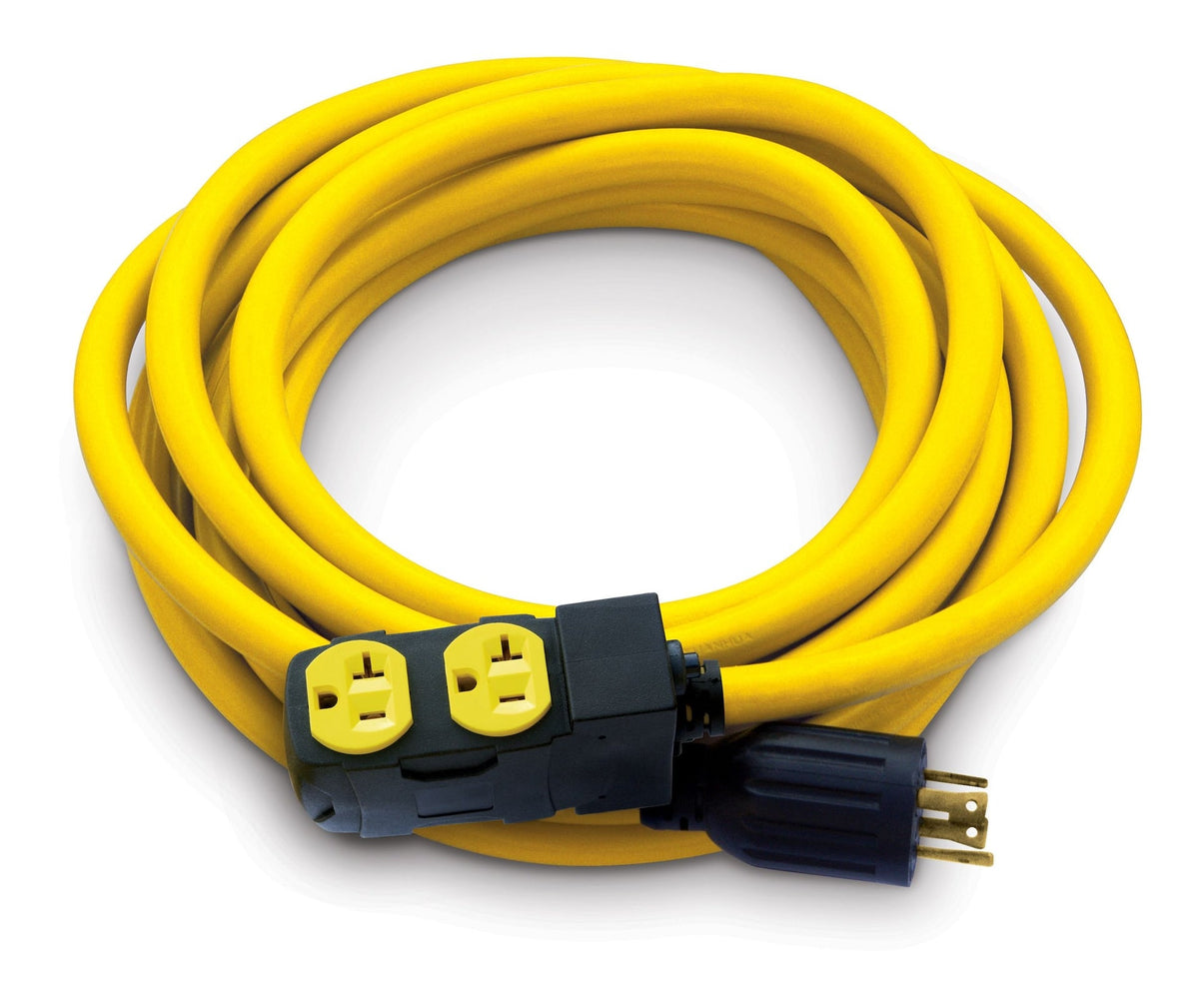 Power Equipment 30A, 250V Flat Generator Extension Cord, 25-ft