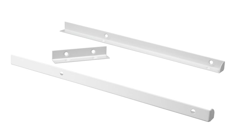 Suite Symphony Metal Top Shelf Support Kit, White J3
