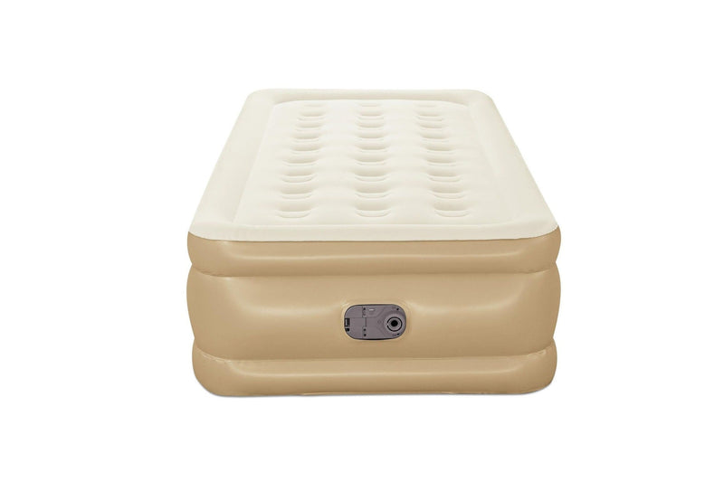 GuestRest Double-High Airbed, Air Mattress with Pump, Twin R5