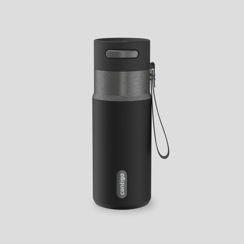 Insulated Stainless Steel Travel Bottle with Lid, Various Colours, 16-oz S8