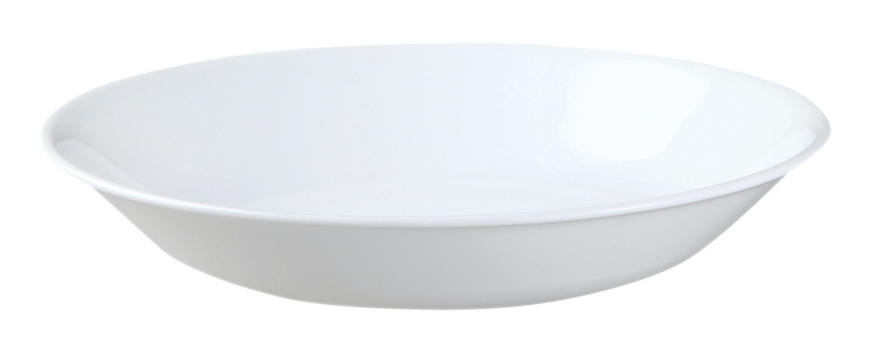 Glass Salad Bowl, 20-oz, White Y9