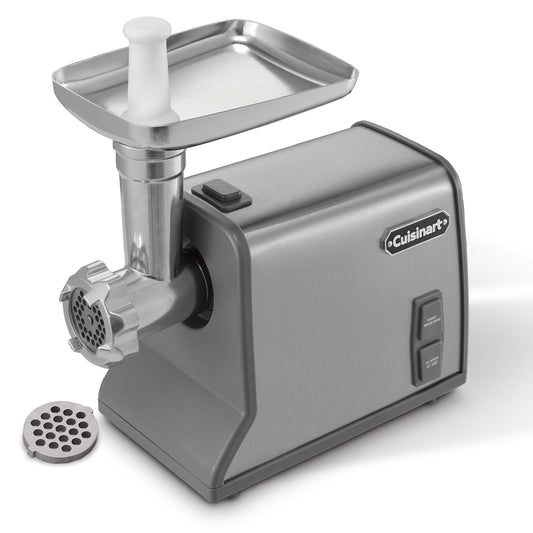 Electric Meat Grinder with Sausage Attachment, Stainless Steel