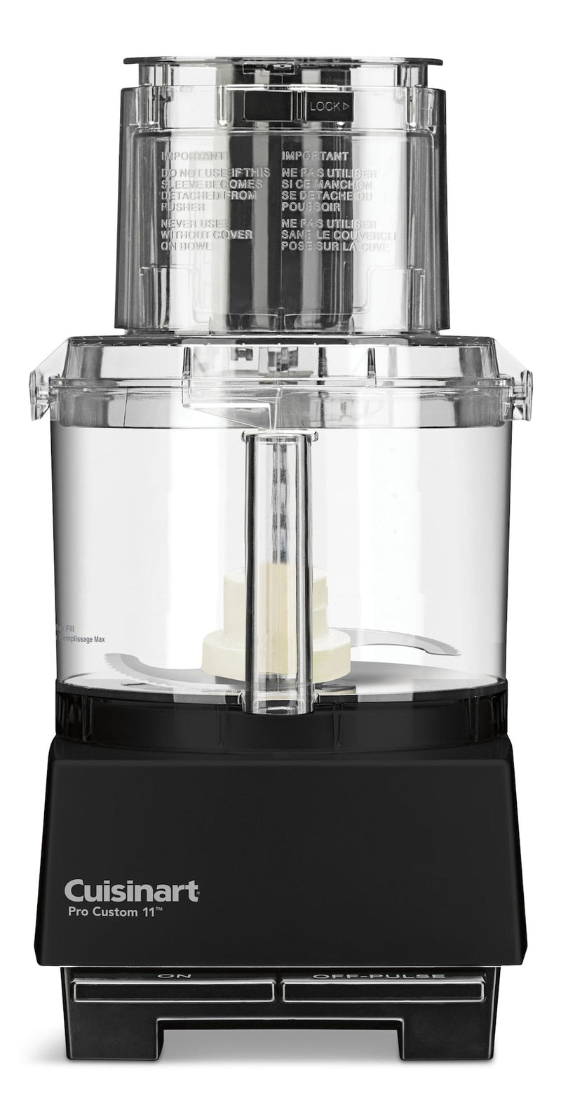 Pro Custom 11 Food Processor with Recipe Book, Black, 11 Cups E5