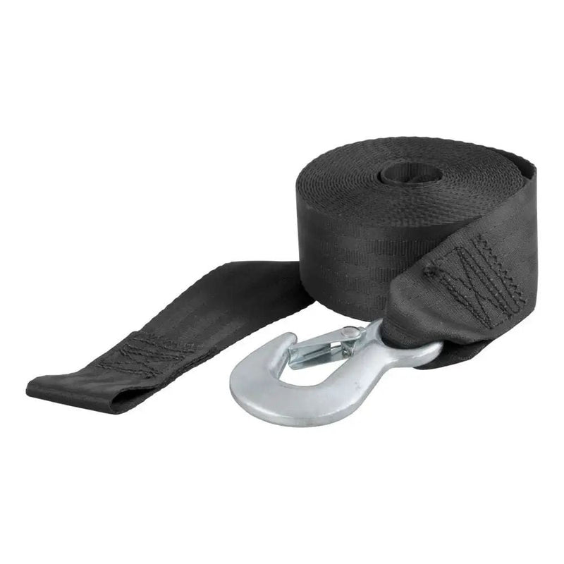 29451 2-in x 20-ft Nylon Winch Strap with Hook, 3,300-lbs Q1