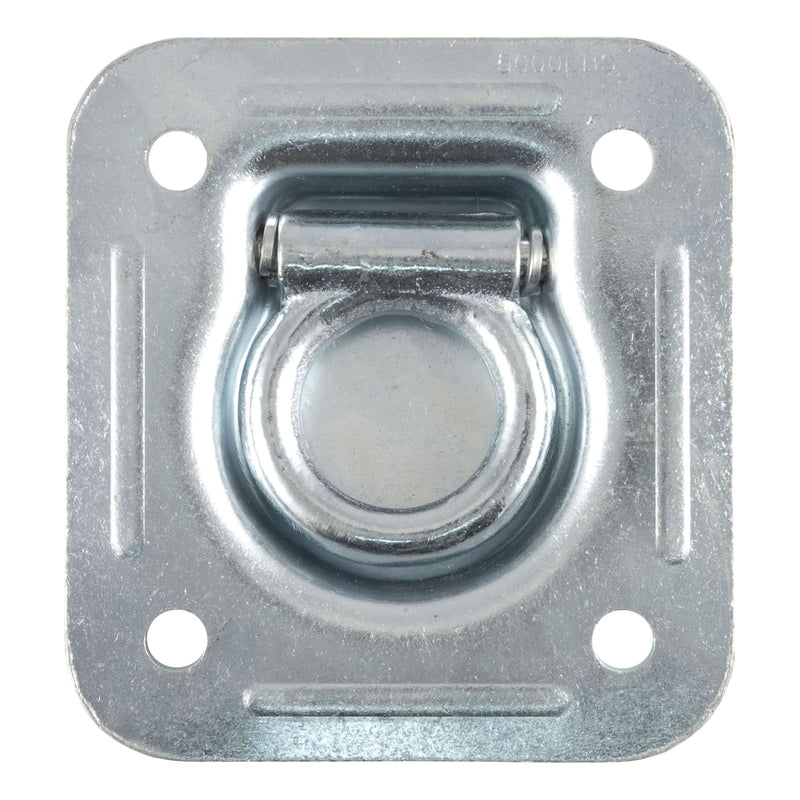 83600 1-1/2-in x 1-1/2-in Recessed Tie-Down Ring (5000-lb, Clear Zinc) A6