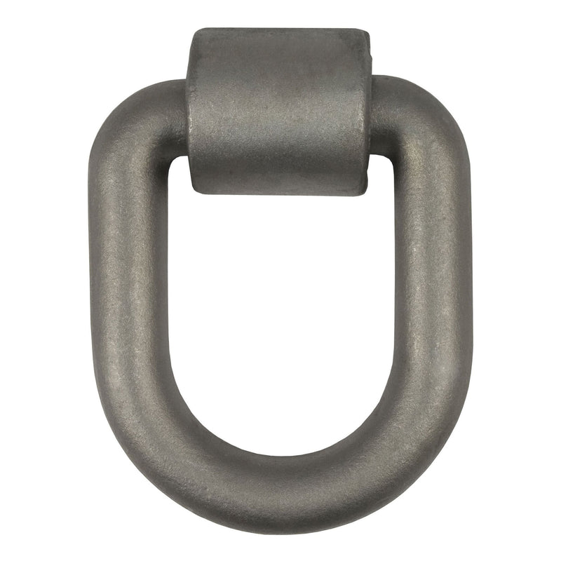 83780 3 x 4-in Weld-On Tie-Down D-Ring (15,587 lbs, Raw Steel) Q0