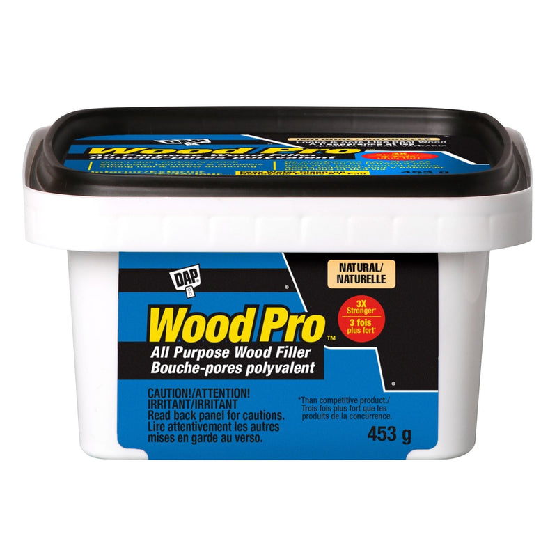 WOODPRO All Purpose Wood Filler, Natural, 453-g L7