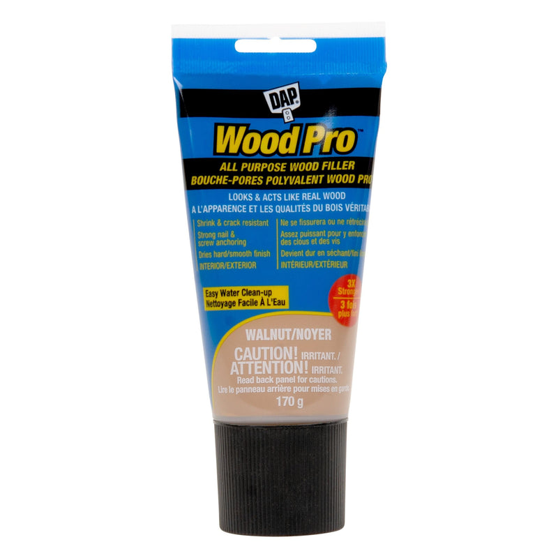 WOODPRO All Purpose Wood Filler, Walnut, 170-g J6
