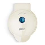 Mini Ceramic Waffle Maker, Beige