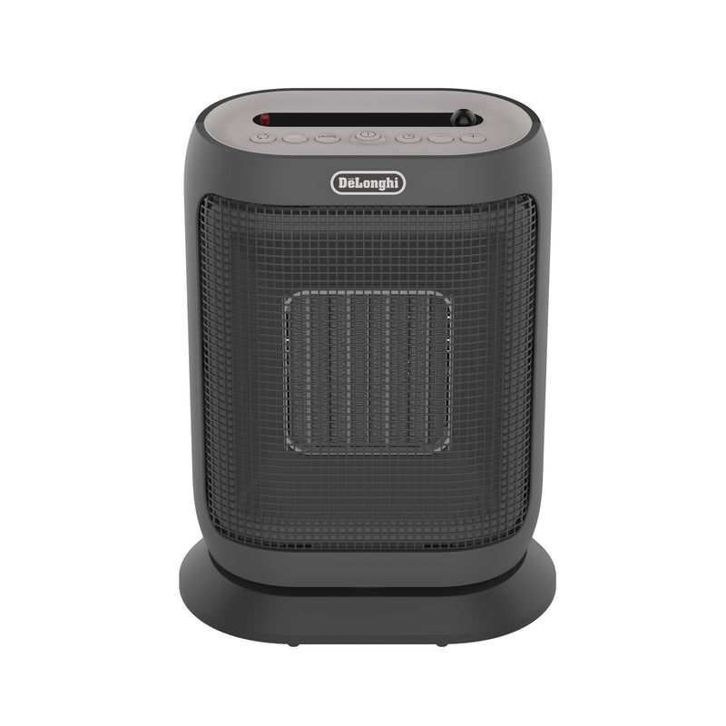 HFX42T15GI Oscillating Compact Ceramic Space Heater, 1500W, Grey A9