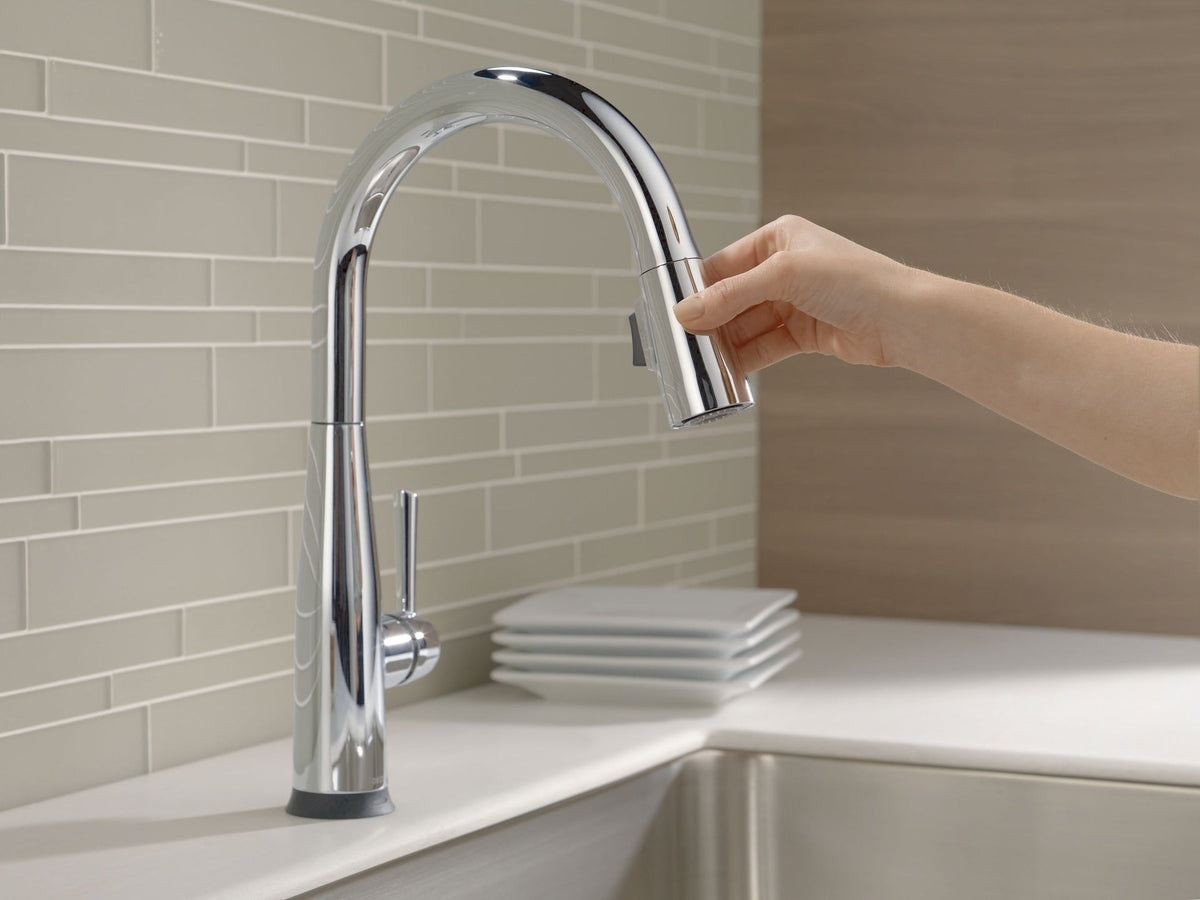 1-Handle Pull-Down Kitchen Faucet with Touch, Chrome