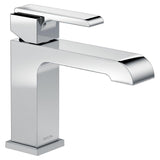 Ara 1-Handle Bathroom Faucet with Metal Pop-Up, Chrome