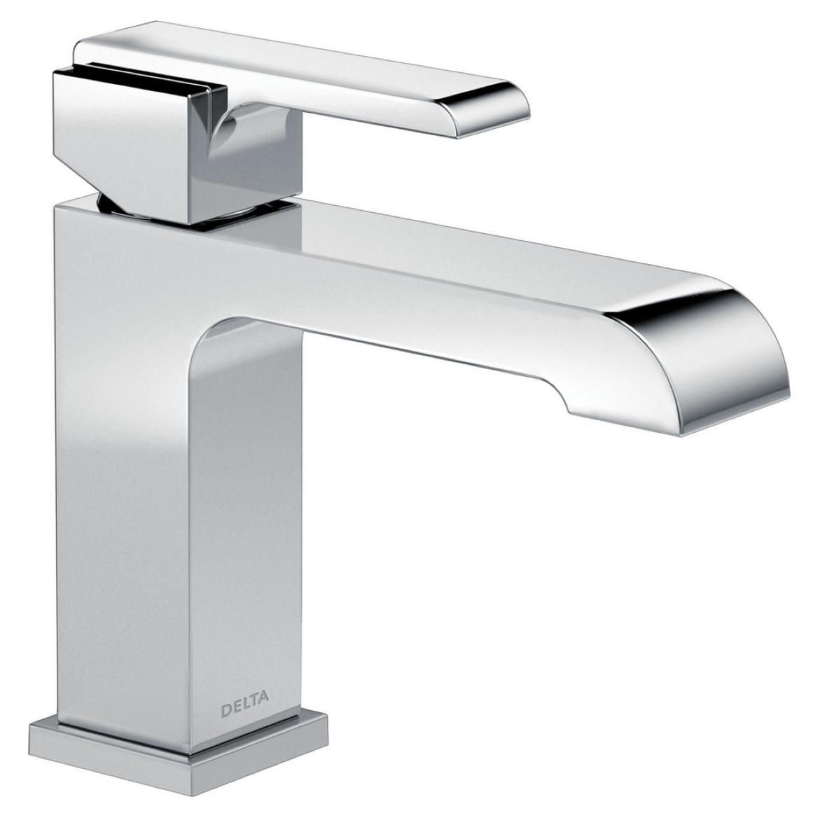 Ara 1-Handle Bathroom Faucet with Metal Pop-Up, Chrome