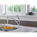 Faucet Principals Single Handle Kitchen Faucet, Chrome