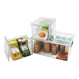 Clear Storage Bin Set, 3-pc