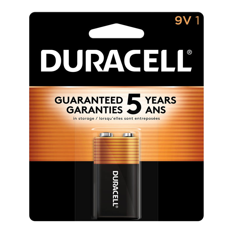 Coppertop 9V Alkaline Battery, All Purpose, 1-pk E9