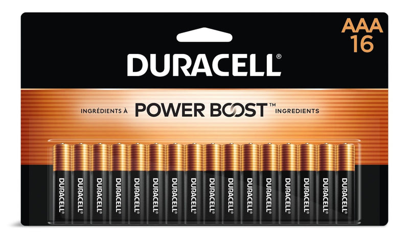 Coppertop AAA Batteries, Alkaline,16-pk Z1