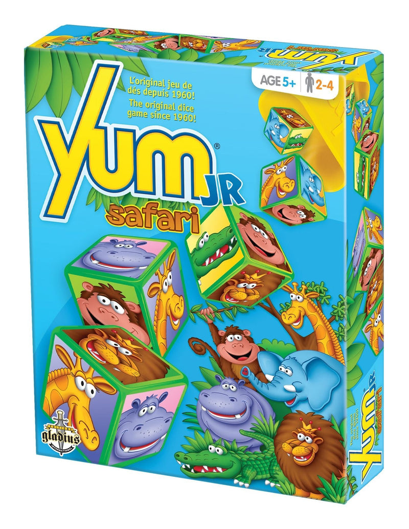 Yum Jr. Safari Animal Dice Game Set for Kids, Ages 5+ B4