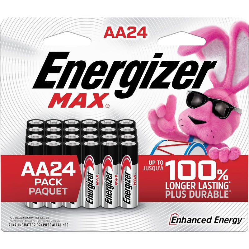 Alkaline MAX Double A Batteries, 24-pk X6