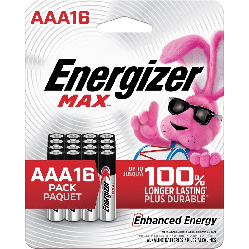 MAX AAA Alkaline Batteries, Long Lasting, All Purpose, 16-pk T9