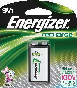 NH22NBP 1-pk 9V / 9 Volt 175 mAh NiMH Rechargeable Battery, Pre-Charged, All Purpose X7