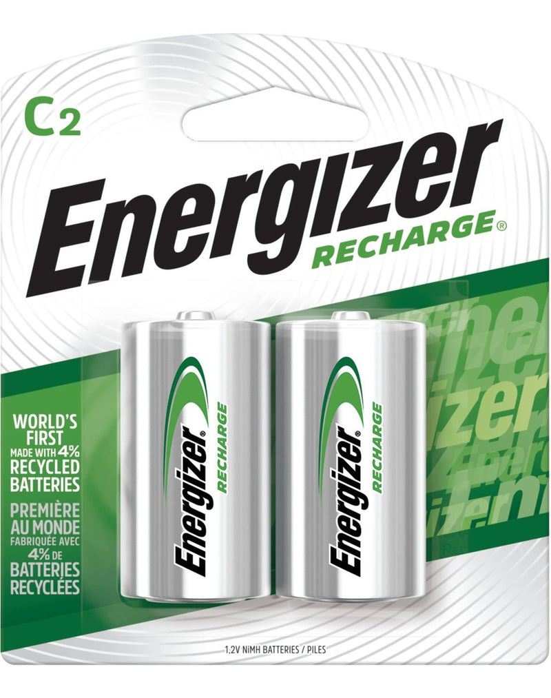 NH35BP-2 2-pk C NiMH Rechargeable Batteries, Pre-Charged, Long Lasting W9