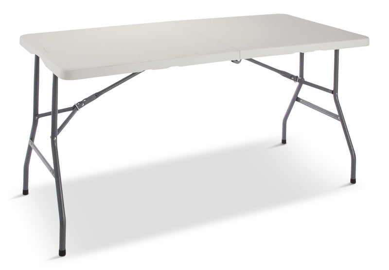Folding Compact Table, Indoor/Outdoor, 5-ft X4