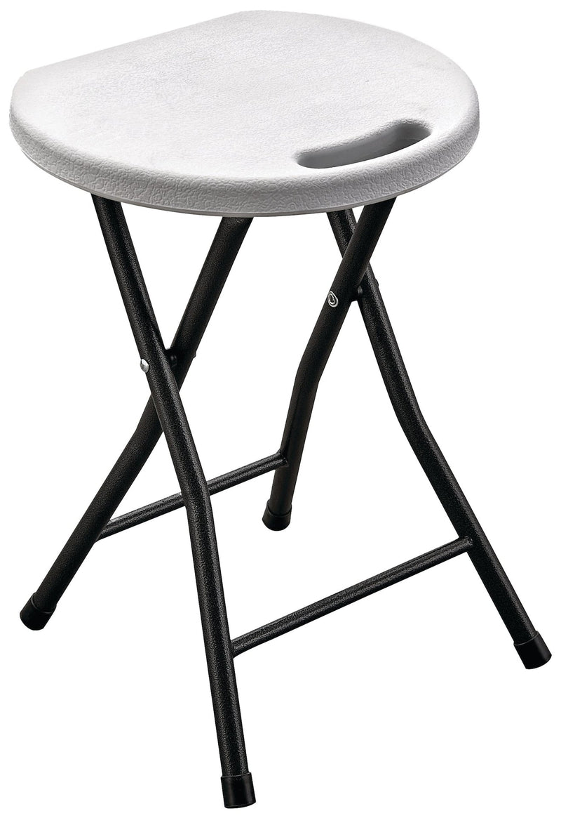 Folding Portable Stool, Lightweight, Steel Frame K3