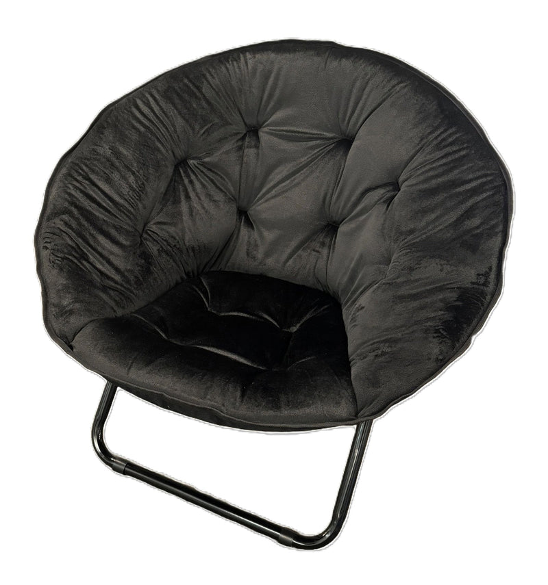 Marco Mink Fabric Foldable Lounge Chair T7