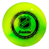 Franklin Glow in the Dark Hockey Ball, Minimal Bounce, PVC, Green