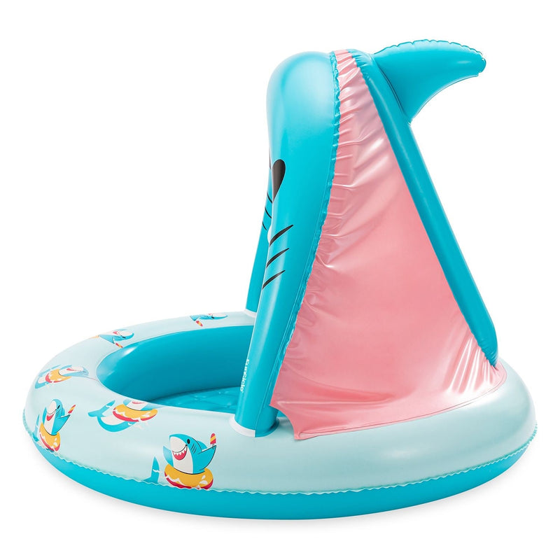 Smiley Shark Shaded Pool, Ages 1+ I0