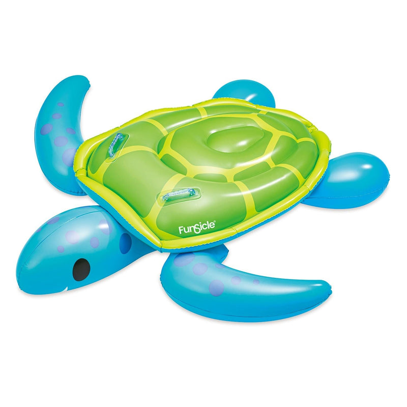 Turtle Time Ride-On Pool Float, Ages 3+ T1