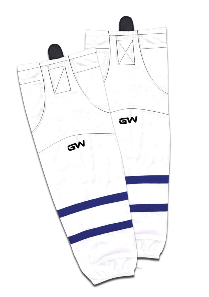 8500 Pro Team Performance Hockey Socks, Toronto Maples Leafs Away Colours, Assorted Sizes Y2