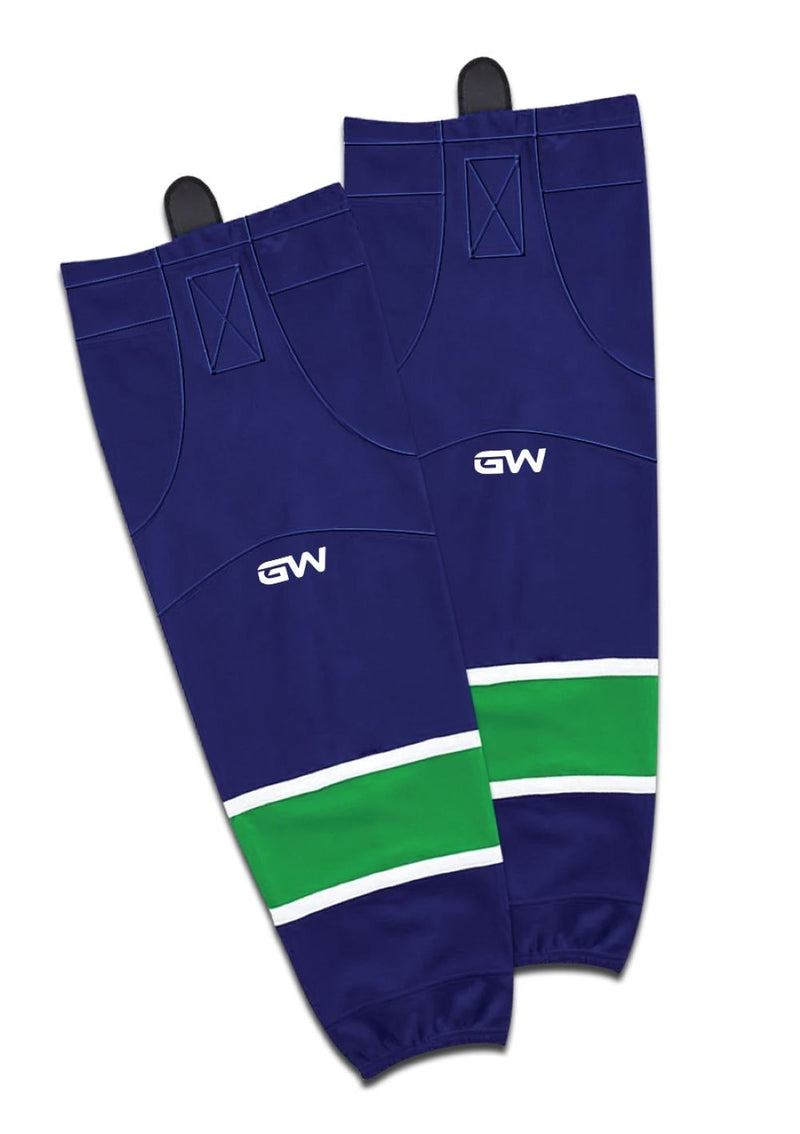8500 Pro Team Performance Hockey Socks, Home Colours, Assorted Sizes D6