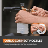 Grandfalls G20 Wall Mounted 1900 PSI 2.2 GPM Brushless Electric Pressure Washer with 65-ft Retractable Hard Hose