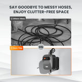 Grandfalls G20 Wall Mounted 1900 PSI 2.2 GPM Brushless Electric Pressure Washer with 65-ft Retractable Hard Hose