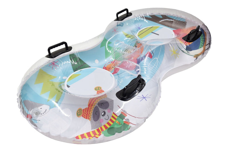 2-Person Duo Inflatable Winter Snow Tube M8