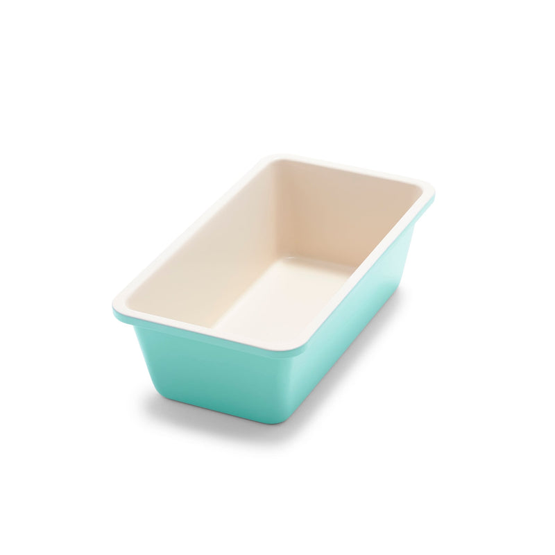Teal Ceramic Non-Stick Loaf Pan, 9x4.92x2.71-in B7