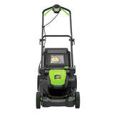60V 17-in Push Lawn Mower with 4.0 Ah Battery & 3A Charger