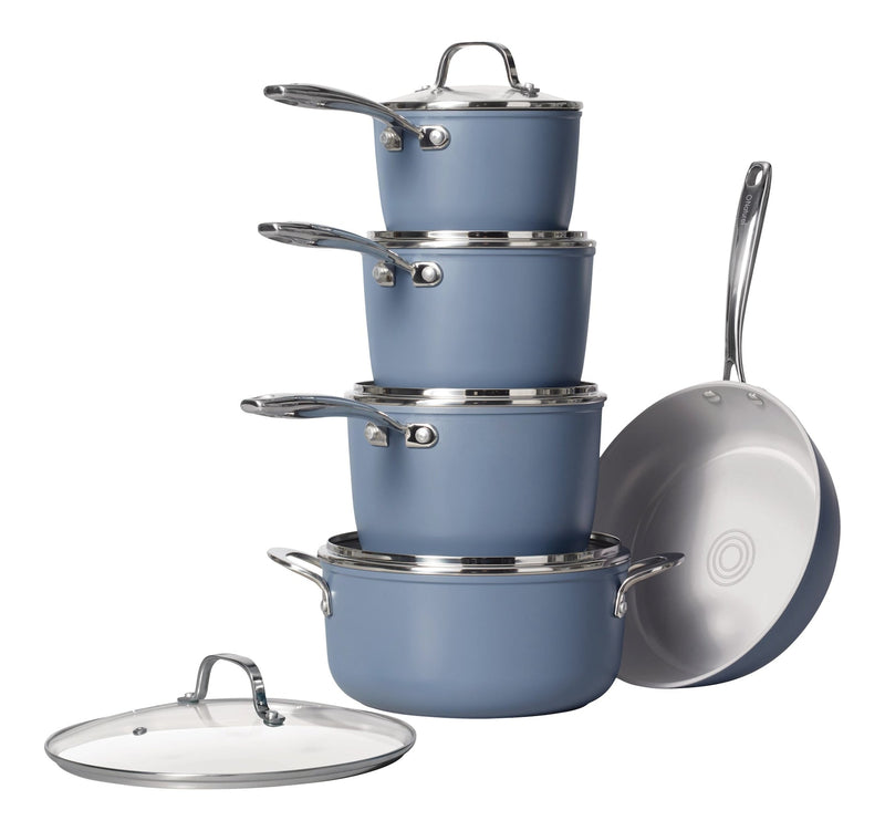 The Rock O Naturel Ceramic Non-Stick Cookset, 10-pc M3