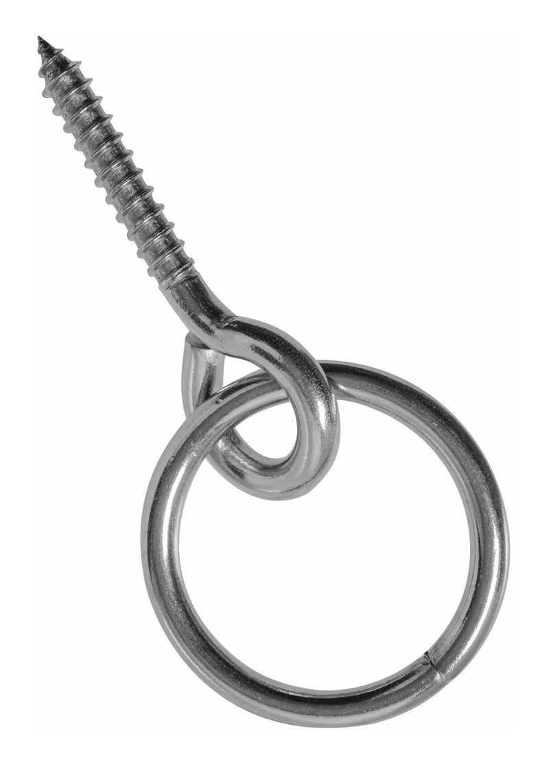 Zinc-Plated Lag Hitch Ring K3